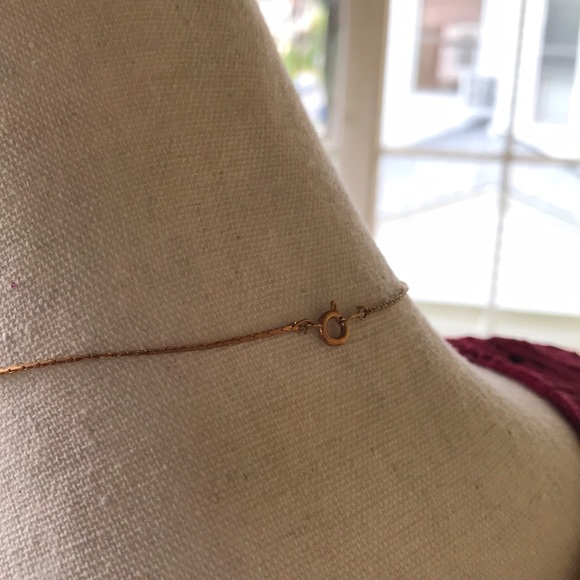 Gold Leaf Necklace - Picture 3 of 3